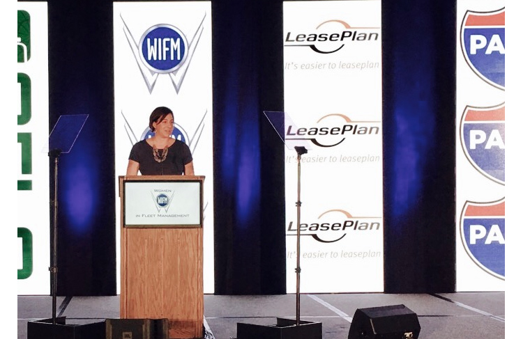 PARS president Lori Rasmussen at 2016 WIFM meeting.